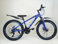 Велосипед 24" ТМ Civilane CROSS MD рама 13" DARK BLACK / BLACK