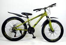 Велосипед 24" ТМ Civilane CROSS MD рама 13" DARK GREEN / BLACK