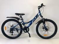 Велосипед 24" ТМ Civilane JOY DISC  рама 12" BLUE