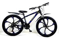 Велосипед 26" ТМ Civilane HARD MD рама 15" BLACK/BLUE Литые диски