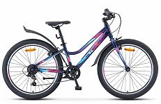 Велосипед 24" Stels Navigator 420 V 12" Темно-синий арт.V030