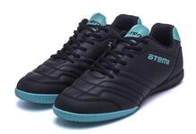 Бутсы футбольные ATEMI,SBA-004 INDOOR KIDS,цв.чёрный/бирюзовый (35)