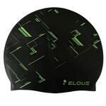 Шапочка для плавания Elous BIG Matrix EL0011, силиконовая