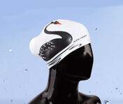 Шапочка для плавания SCL-4 (для длинных волос) (White swan)