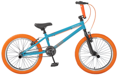 Велосипед TechTeam Goof 20" бирюзово-оранжевый