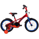 Велосипед TechTeam Quattro 16" красный (сталь) МАРКИРОВКА