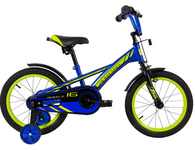 Велосипед TechTeam Quattro 16" синий (сталь) МАРКИРОВКА