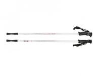Палки треккинговые Yeti 115-135 см White 2-х секционные, диаметр 16/14 мм, ручка пластмассовая анато
